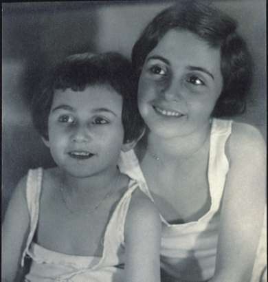 Anne Frank & her sister Margot (http://www.annefrank.org/content.asp?pid=42&lid=2)
